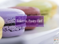 What's the Difference Between a Baker and Pastry Chef?