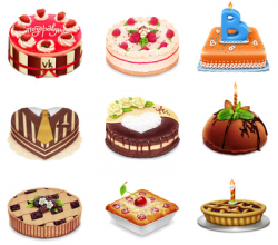 Cake clipart bakery cake - Pencil and in color cake clipart bakery cake