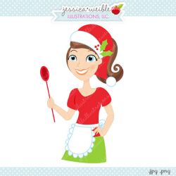 Christmas Baker Character Illustration Cartoon Illustration