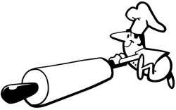 Rolling Pin Drawing at GetDrawings.com | Free for personal use ...