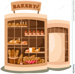 Bakery Shop Illustration 16506389 - Megapixl