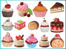 Bakery Sweets Clipart