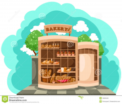 28+ Collection of Bakery Shop Front Clipart | High quality, free ...