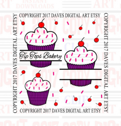 Cupcake clipart, great for a company logo or small business logo ...