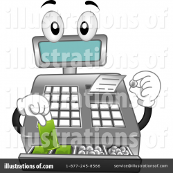 Cash Register Clipart #1108961 - Illustration by BNP Design Studio