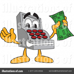 Cash Register Clipart #1059234 - Illustration by Toons4Biz
