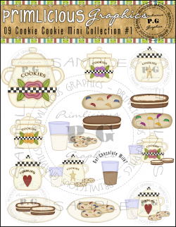 Bakery ClipArt : Primlicious Clip Art & Graphics, Instant Download ...