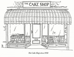The Cake Shop Bakery Shop Front kind of what I'm going for | For The ...