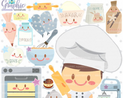 Bakery Clipart 80%OFF Pastry Clipart COMMERCIAL USE Bakery