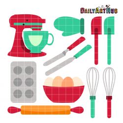 Baking Tools Clip Art Set – Daily Art Hub – Free Clip Art Everyday