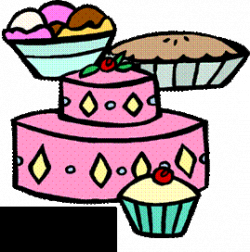 Baking clipart cake stall - Pencil and in color baking clipart cake ...