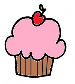 Cupcake clipart- transparent background by Mrs Mellor | TpT