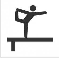Athletics and Gymnastics Icon Set - Balance Beam | Clipart ...