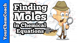 Calculating Moles in a Balanced Equation with the Mole Ratio - YouTube