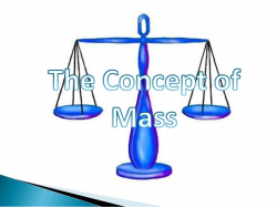 Lesson 4: Introduction of Mass