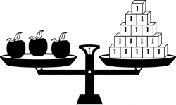 Balance with Apples and Blocks | ClipArt ETC