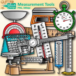 Measurement Tools Clipart | Teacher Clip Art | Glitter Meets Glue ...