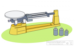 Science Clipart- science-equipment-triple-beam-balance - Classroom ...
