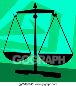 Drawing - Simple balance. Clipart Drawing gg55496645 - GoGraph