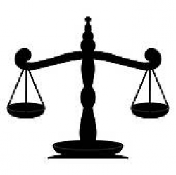 Justice Scales Clip Art - Royalty Free - GoGraph