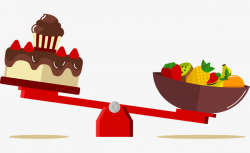 Dessert Fruit Calorie Calorie Weight Balance, Balance, Seesaw ...