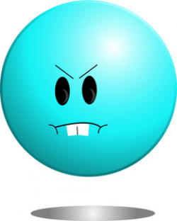 Anger Clipart Image - Angry icon ball