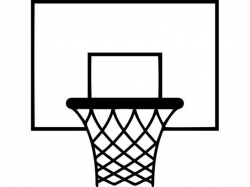 Basketball Goal Clipart basketball hoop 7 backboard goal rim basket ...