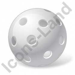 Floorball Ball Icon, PNG/ICO Icons, 256x256, 128x128, 64x64, 48x48 ...