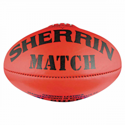 Sherrin Match Australian Rules Ball - rebel