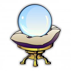 Joyous Crystal Ball Clipart Fortune Teller Icon - cilpart