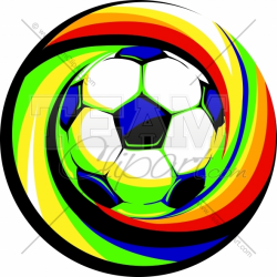 Soccer Logo Clipart Image. Easy to Edit Vector Format.