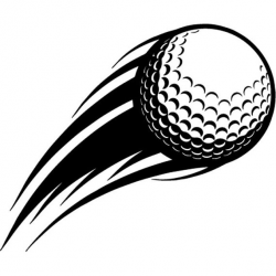 Golf Ball 5 Action Motion Flying Shot Golfer Golfing Sports