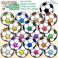 Soccer Ball with a rainbow tail | Soccer Clipart | Pinterest ...