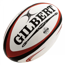 Gilbert Dimension Rugby Union Match Ball - rebel