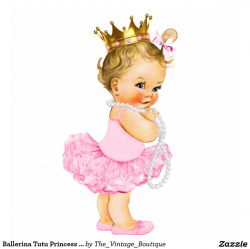 Ballerina Tutu Princess Baby Girl Shower Statuette | Ballerina tutu ...