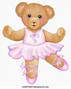 Illustration of Teddy bear with dress | Cute Printables | Pinterest ...