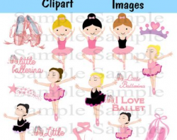 Ballerina Clipart | Etsy Studio