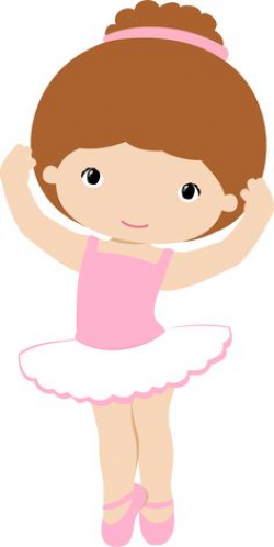 Printable Cute Ballerina Clip Art | Beautiful little ballerina girl ...