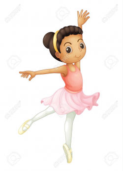 Wallpapers Little Dance Girl Bfbfdceebfc Kids Ballet Illustration Of ...