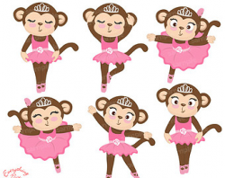 Ballerina monkey | Etsy