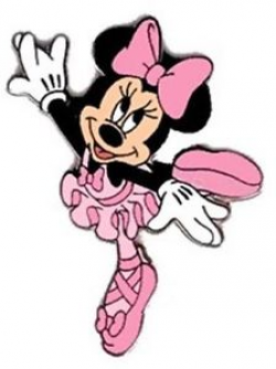 Walt Disney Minnie Mouse Ballerina Pin Brand new | eBay