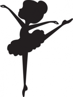 Ballerina Silhouette Clip Art at GetDrawings.com | Free for personal ...