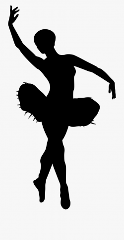 Clipart - Transparent Ballet Dancers Silhouette #201055 ...