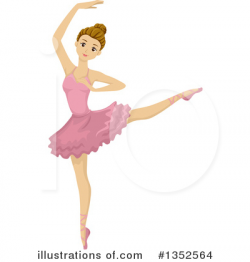 Ballet Clipart #1352564 - Illustration by BNP Design Studio