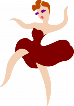 Clipart - Abstract dancer