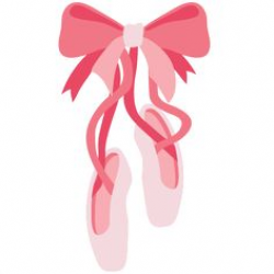Free clip art of pretty pink ballet shoes | Sweet Clip Art ...