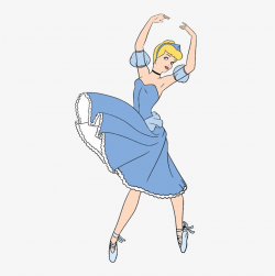 Ballerina Clipart Disney Cinderella - Disney Princess Ballet ...