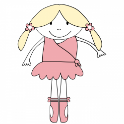 Ballerina Girl Cute Clipart Free Stock Photo - Public Domain Pictures