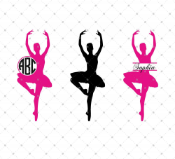 Ballet Ballerina SVG PNG Files for Cricut and Silhouette – SVG Cut ...