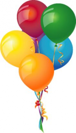Multicolored Balloons PNG Clipart | Clip art and gifs # 3 ...